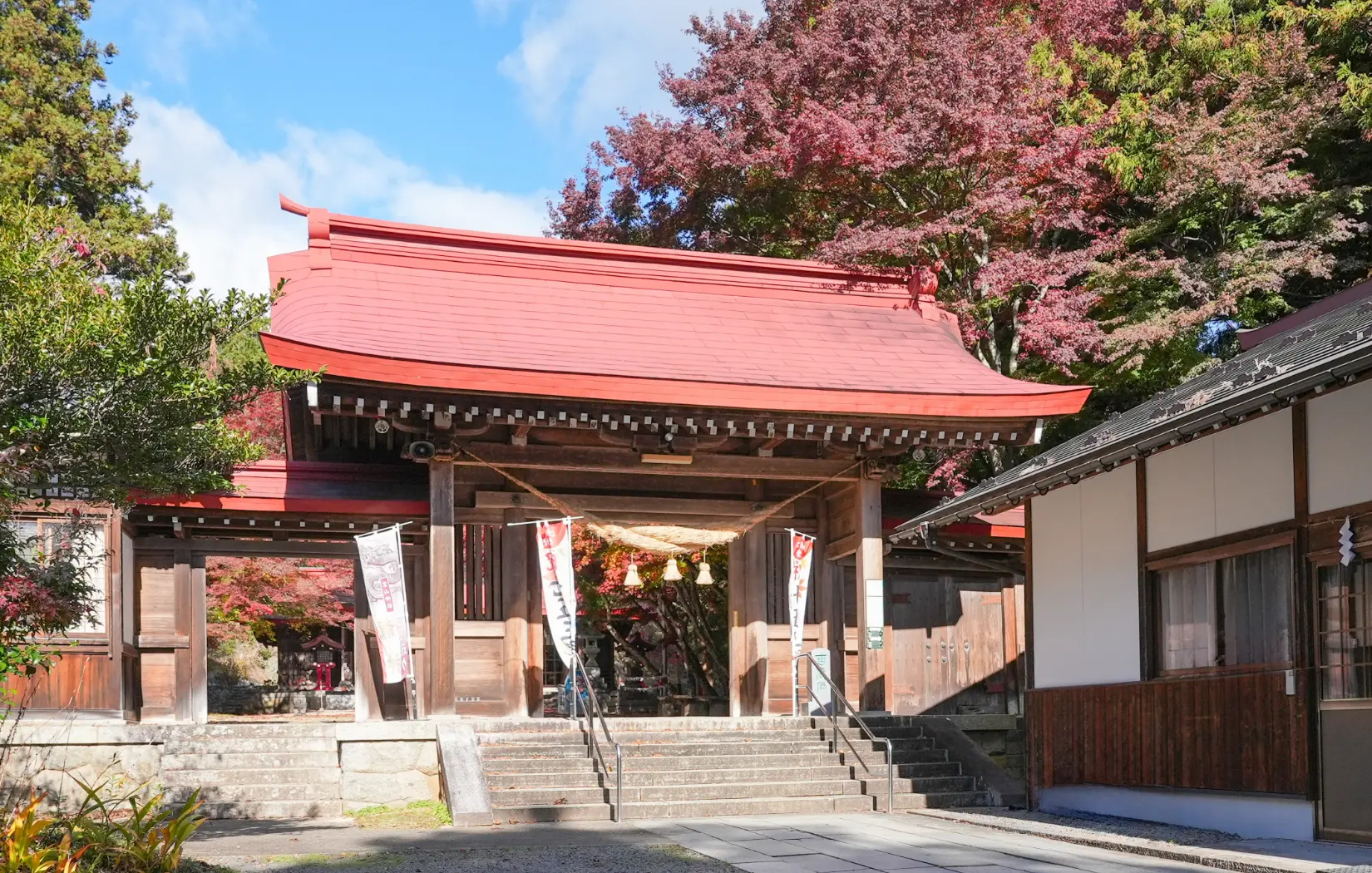 ⑥楼門・百度石